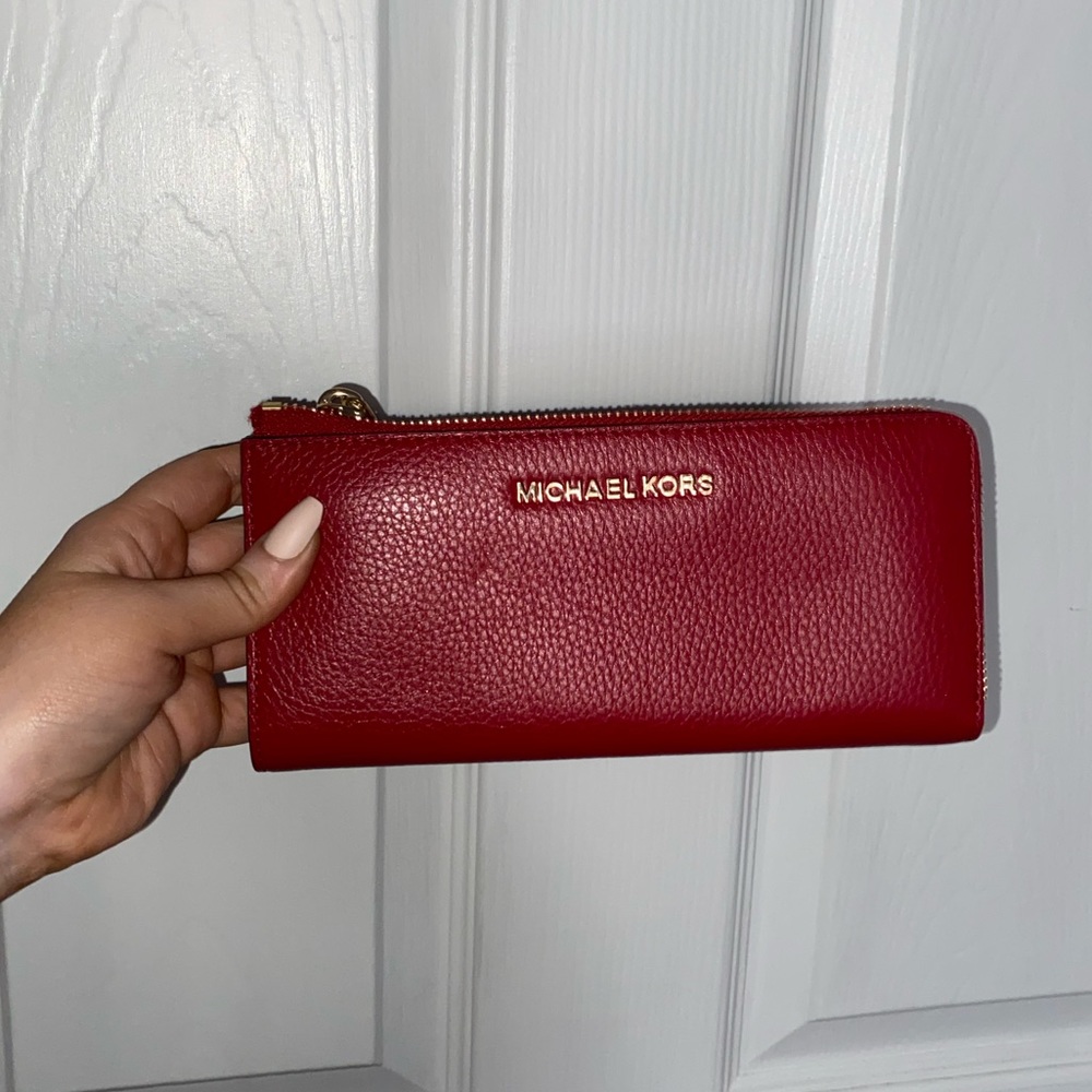 Michael Kors Red Wallet